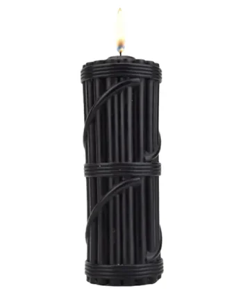 Bound to Play. Hot Wax Candle Black