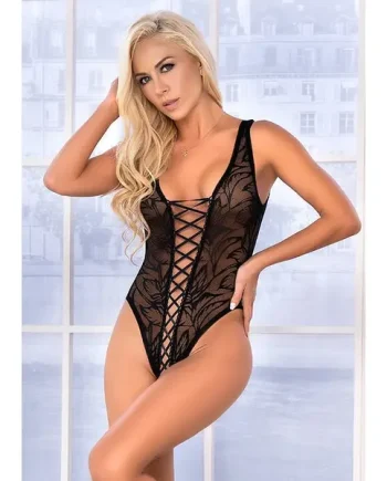 Mapale Sensual Lace Up Teddy