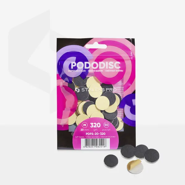 Staleks SOFT REFFIL PADS for PODODISC M 50pcs.