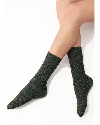 Oroblu Texture Jacquard Ankle High