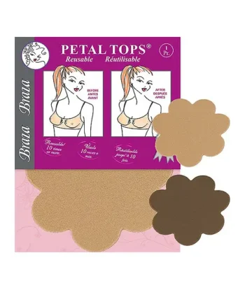 Braza Petal Tops Reusable Nipple Covers