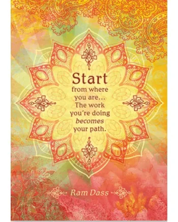 Start from where you are – Greeting Card