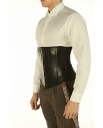Waist Corset for Men 1214 Leather