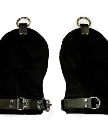 Mitts Mittens Canvas and Leather Chastity Bondage