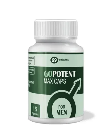Go Potent Max Caps Erection Capsules - 15 capsules