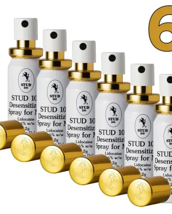 6 x STUD 100 - Last Longer and Enjoy Intimate Moments