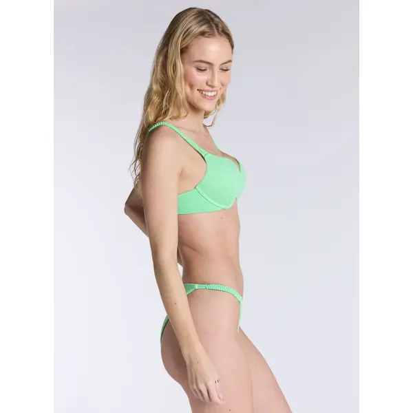 Mirano textured super push up bikini top
