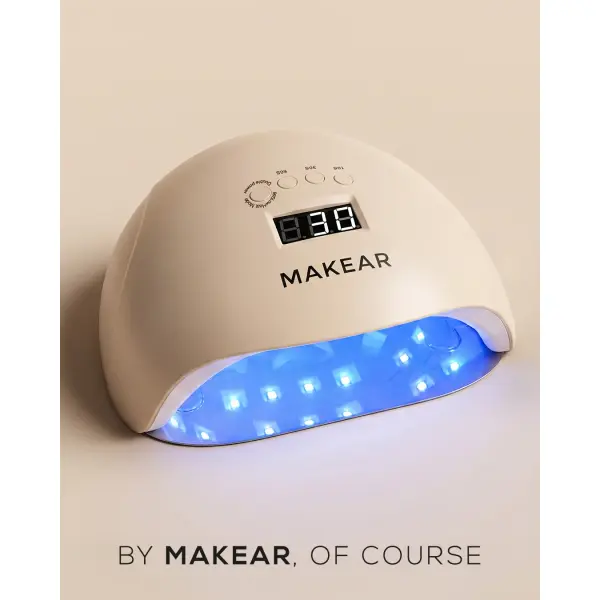 Makear Lamp UV/LED 48W/65W Matte Beige