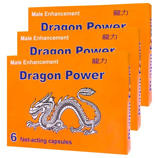 3 x Dragon Power erection capsules