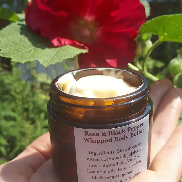 Artemis Rose – Rose, Geranium & Black Pepper Whipped Body Butter