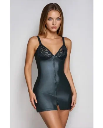 YesX YX732 Zippy Sexy Black Dress