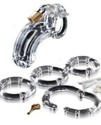 Male Chastity Total Curved Covering Set