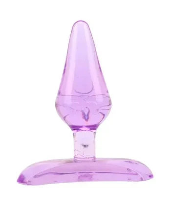 Anal Butt Plug Gun Drops Plug Purple