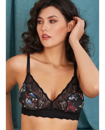 Felina Conturelle Midnight Flowers Bralette