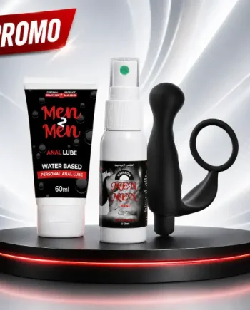Gay Men Pleasure Kit - Promo Kit For Anal Comfort, Control And P-zone Pleasure