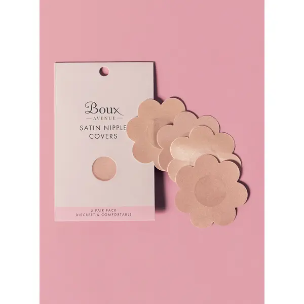 Satin nipple covers