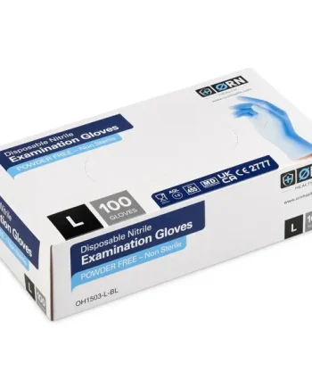 Orn Blue Nitrile Disposable Gloves