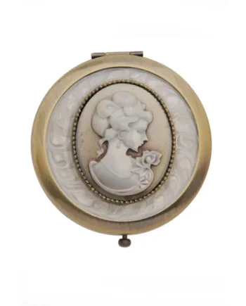 Danielle Creations Vintage Cameo Compact