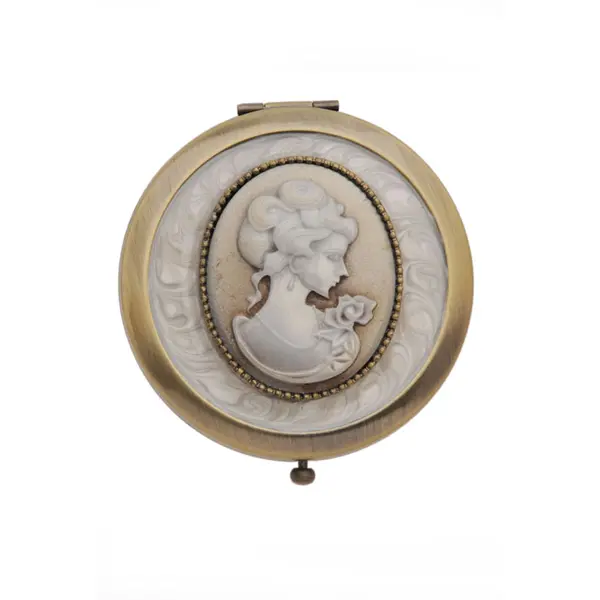 Danielle Creations Vintage Cameo Compact