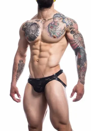 C4M L4CE Jockstrap Black