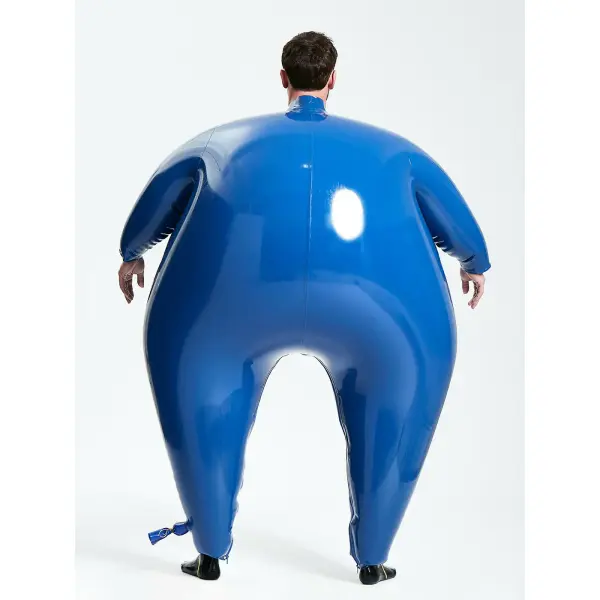 Latex Full Body Spherical Puffy Creative Inflatable Suit