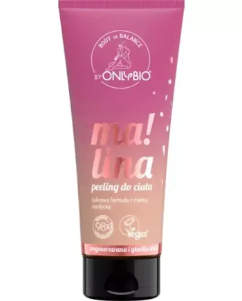 OnlyBio Body In Balance Raspberry Body Scrub 200ml