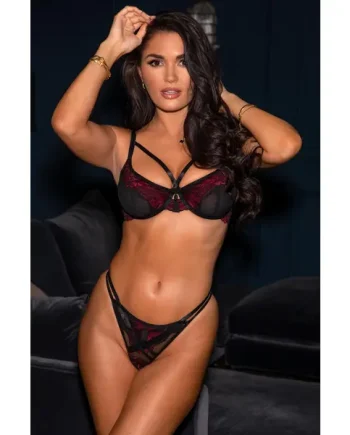 After Hours G-String - Red/Black