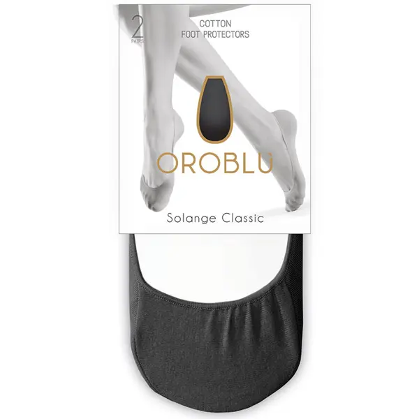 Oroblu Solange Classic Footlets 2 Pair Pack