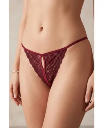 Deluxerie Open Crotch Thong Oninie