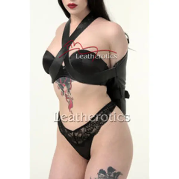 Leather Armbinder Bondage Accessory