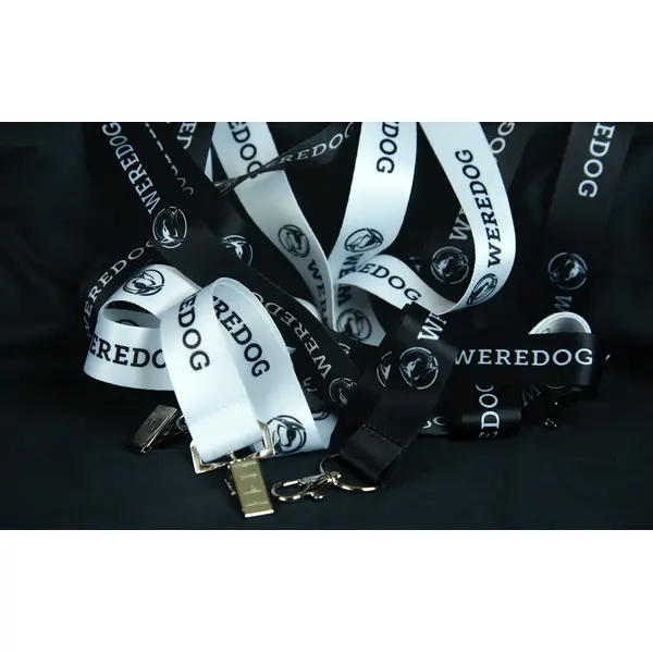 Lanyard – Jet W/Crocodile Clip