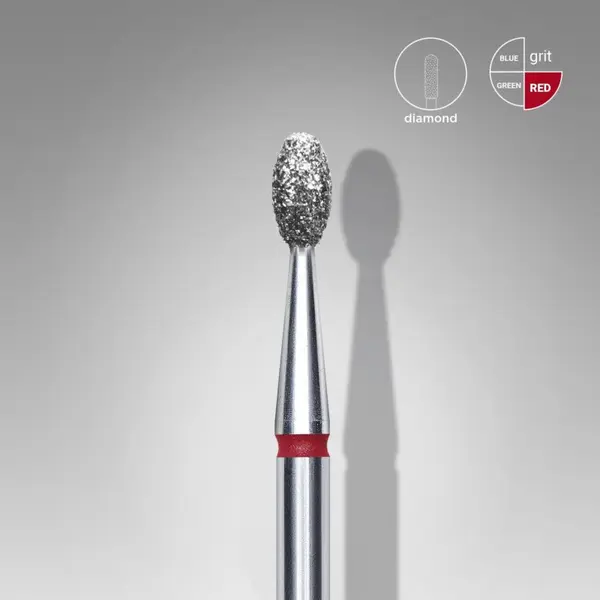 Staleks Diamond Nail Drill Bit OLIVE RED