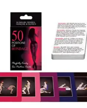 50 Positions Of Bondage Sex Position Cards