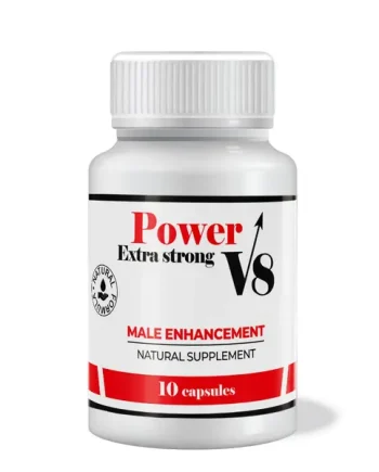 Erection Capsules Power V8 Extra Strong - 10 capsules