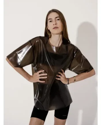Latex Oversized T-Shirt