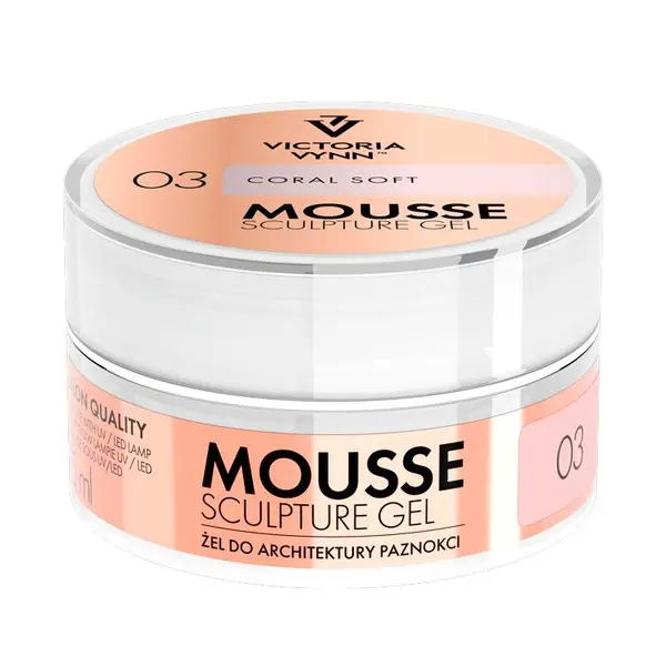 Victoria Vynn MOUSSE SCULPTURE GEL Coral Soft 03 15ml exp. 03/2026