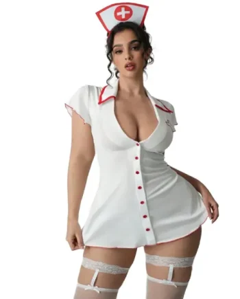 crossdressing nurse costume