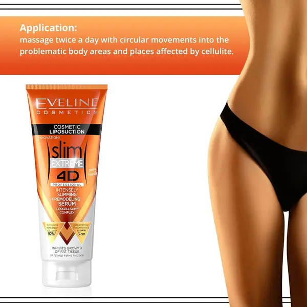 EVELINE – Slim Extreme 4D Intensively Remodeling Liposuction Serum 250ml