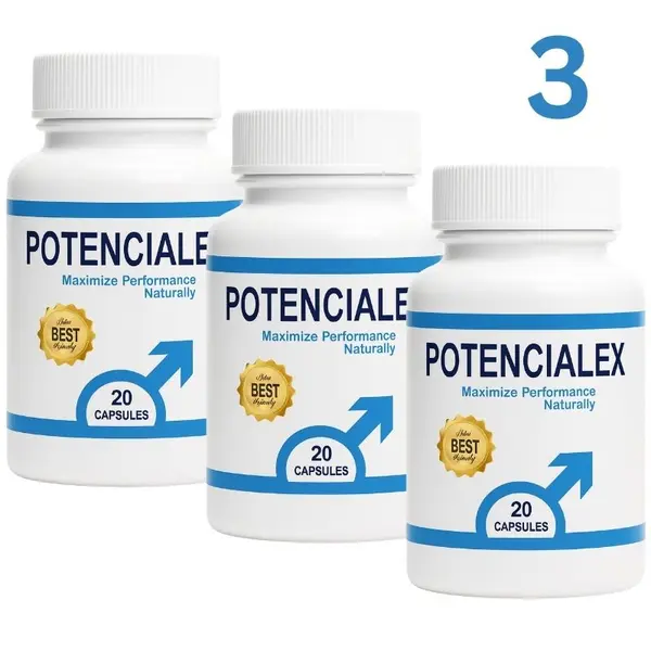 3 x Potencialex - Boost Your Sexual Performance and Stamina