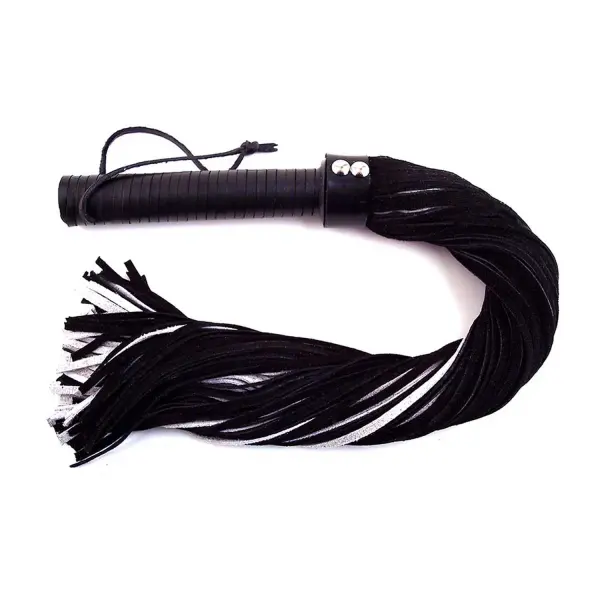 Suede Flogger Leather Handle