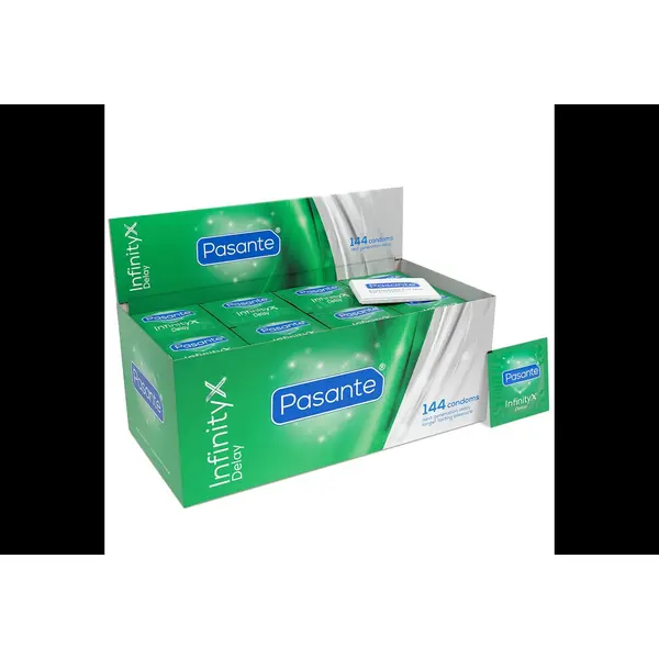 Pasante Infinity Delay Condoms (144 Pack)