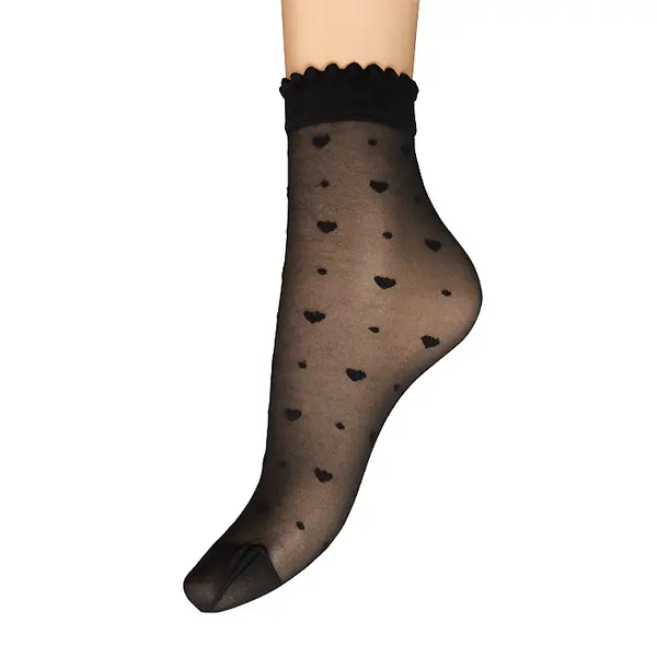 Charnos Sheer Heart Anklet
