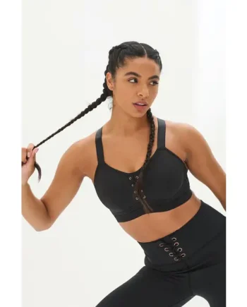 Energy Aspire Underwired Lightly Padded Sports Bra - Black