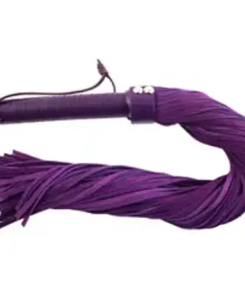 Rouge Garments Purple Suede Flogger