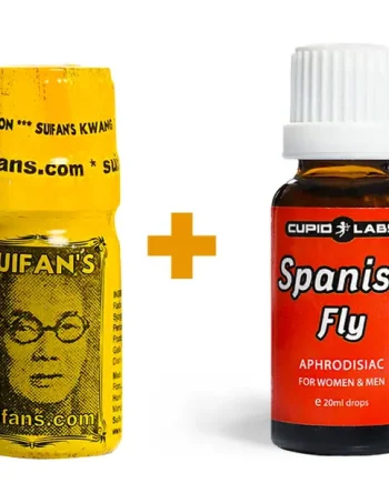 Cupid's Sensual Combo: Spanish Fly Drops and Suifan Delay Serum