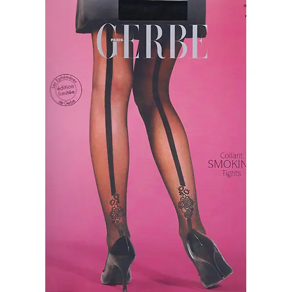 Gerbe Smoking Back Seamed Tights