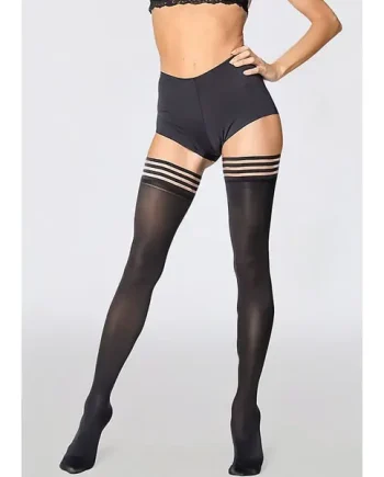Andrea Bucci Soft Opaque Three Ring Hold Ups