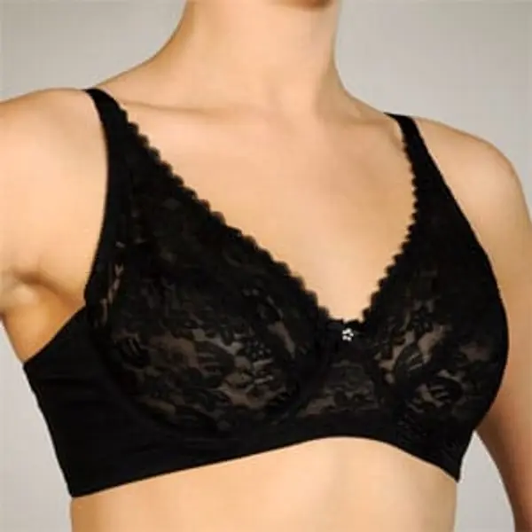 Black Lace Pocket Bra