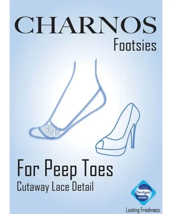 Charnos Footsies for Peep Toe Shoes