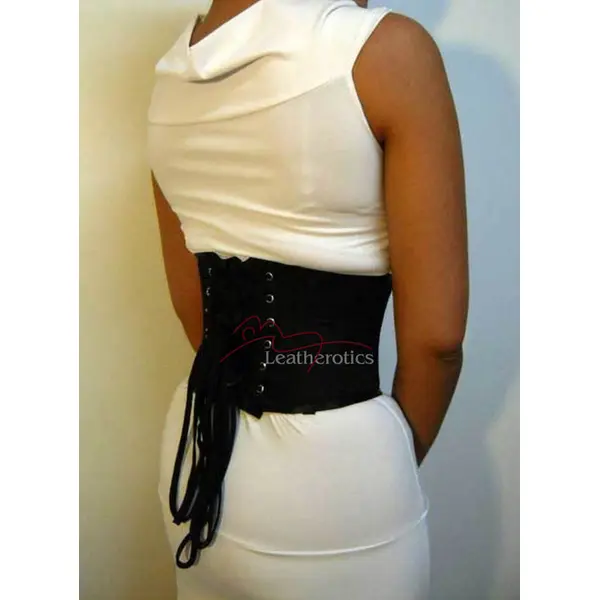 Basque Waist Trainer Satin UnderBust Corset 1827B